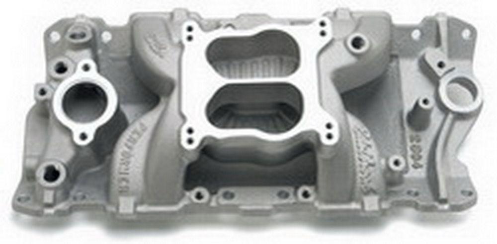 Edelbrock 2604 Performer Air-Gap Intake Manifold for 1987-95 Small-Block Chevy