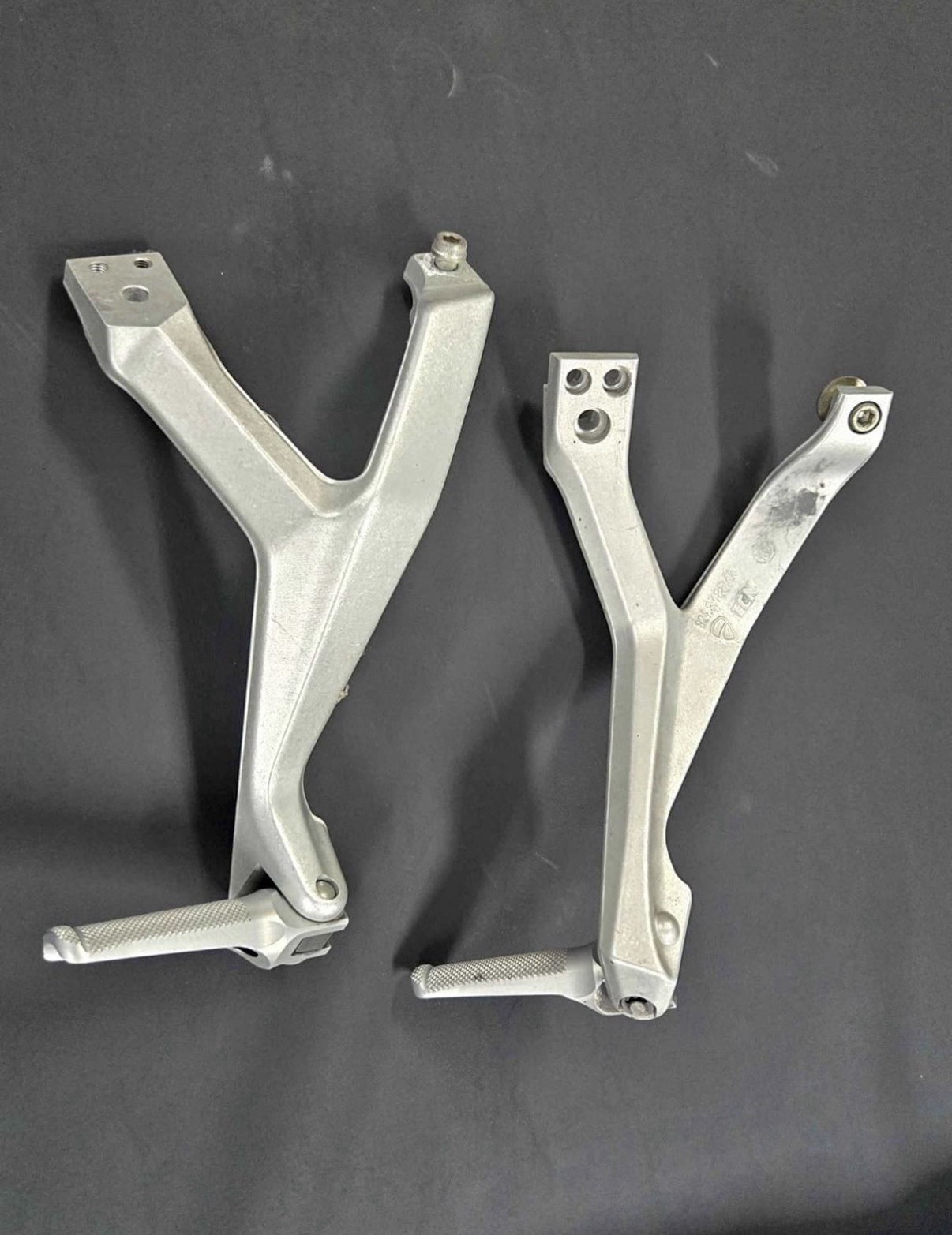 Ducati Panigale 2016 Passenger Foot Peg Set Genuine OEM Ducati Panigale 2016 Passenger Foot Peg Set Genuine OEM