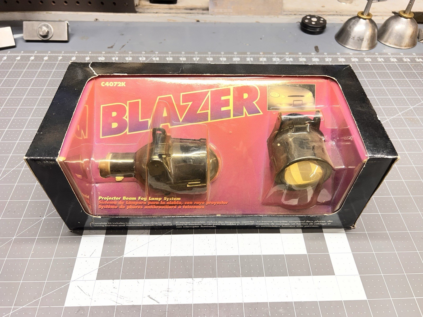 Blazer International Projector Beam Fog Lamp System Light Kit NOS C4072K Blazer International Projector Beam Fog Lamp System Light Kit NOS C4072K