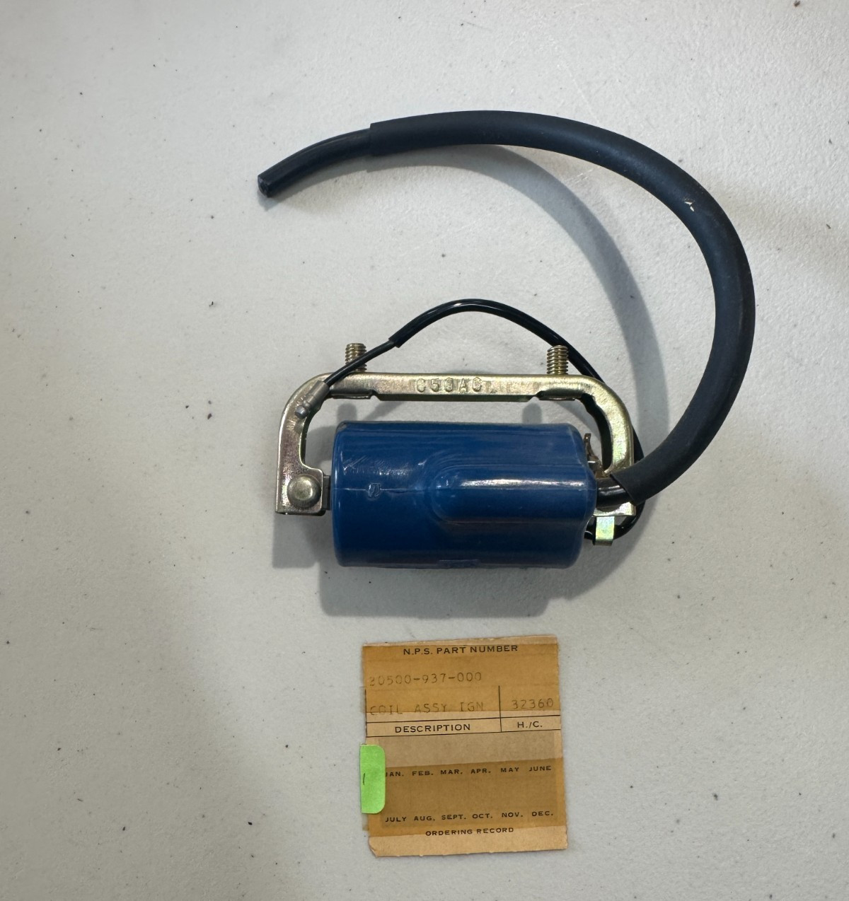New OEM Genuine Honda Ignition Coil Assy. 30500-937-000 for 1973-74 ATC 70 ATC70 New OEM Genuine Honda Ignition Coil Assy. 30500-937-000 for 1973-74 ATC 70 ATC70