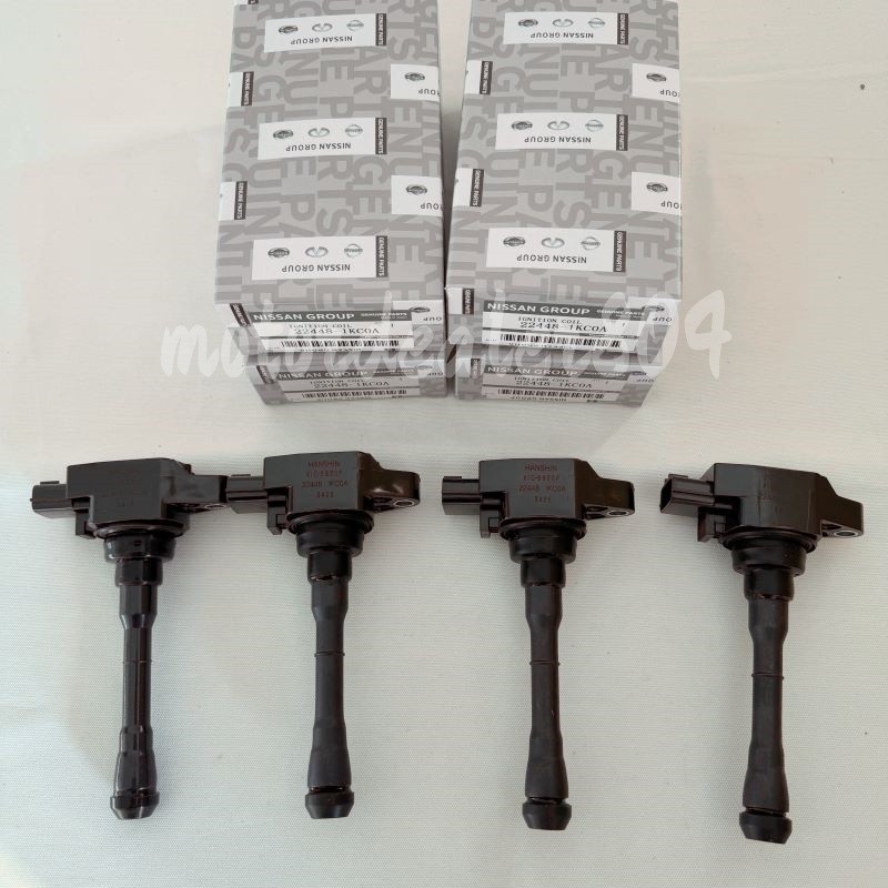 4X Ignition Coil For Nissan Juke 1.6L For Sentra UF659 for 22448-1KC0A 2011-17
