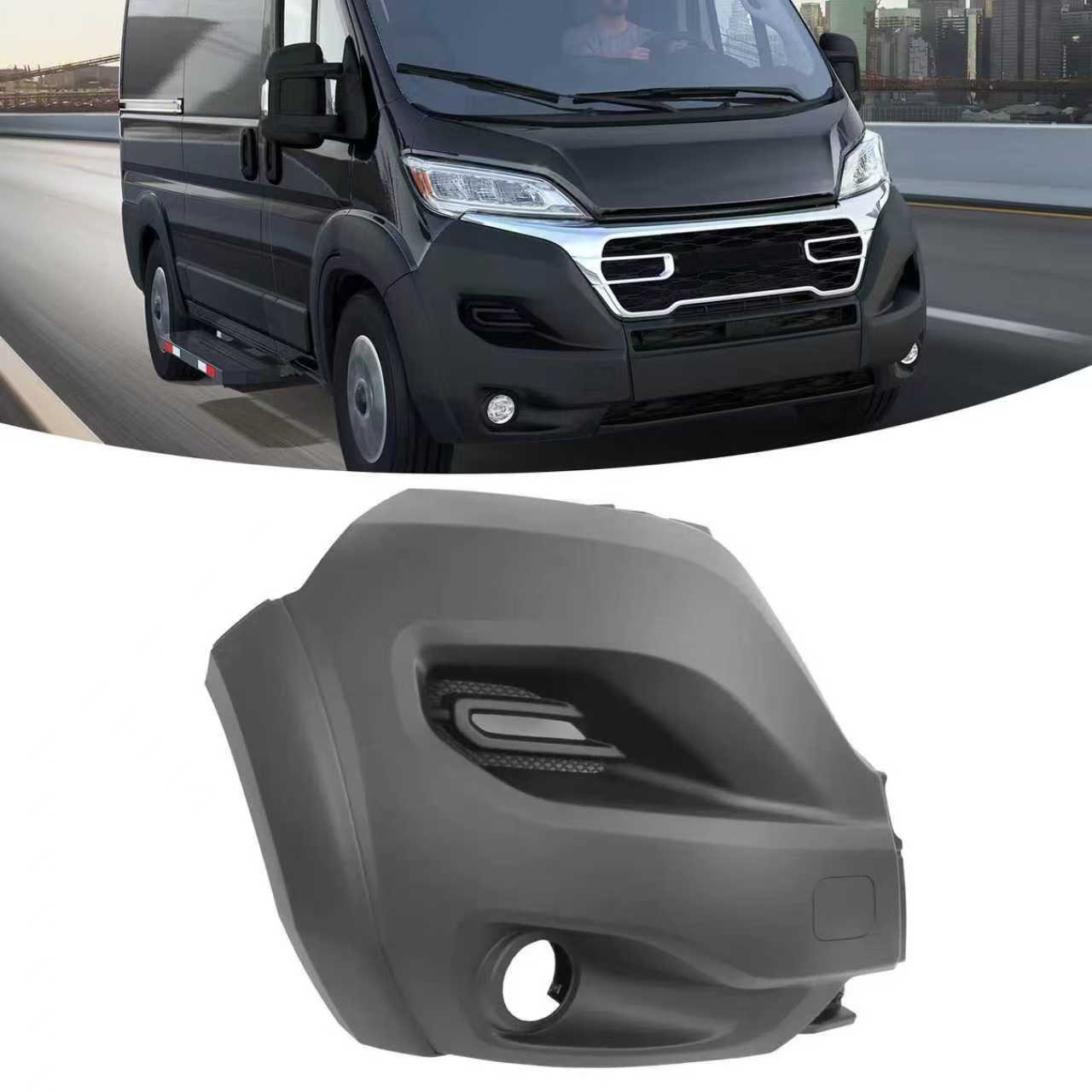 For 2023-2025 Ram Promaster 1500 2500 3500 Right Front Bumper Side Cover RH