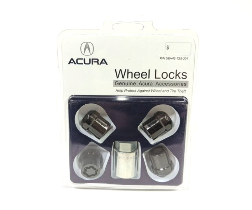 New Genuine Acura MDX Wheel Lock Nut Set Black (2022-2026) OE 08W42TZ5201 New Genuine Acura MDX Wheel Lock Nut Set Black (2022-2026) OE 08W42TZ5201