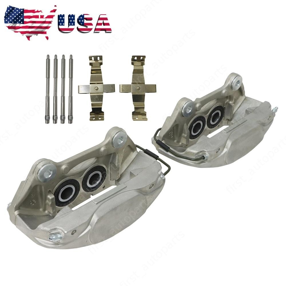 Front Disc Brake Calipers Set Fits Porsche Macan 2015-2020 95B615123F 95B615124F