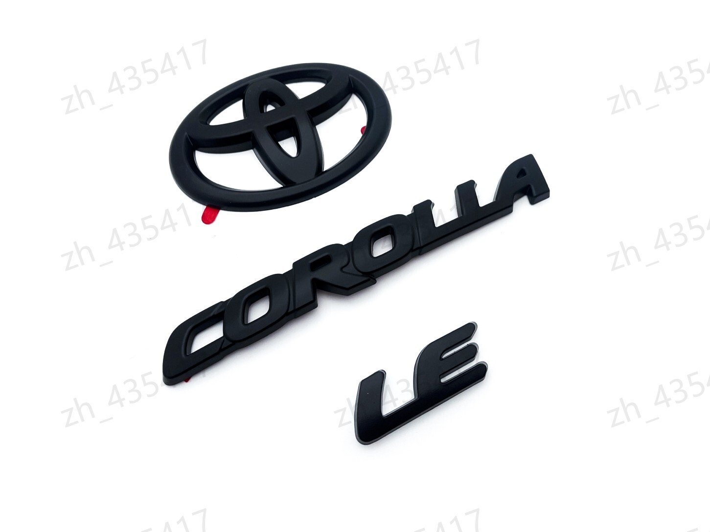 NEW Matte BlackOUT OVERLAY EMBLEM Fit 2020-2024 TOYOTA COROLLA LE PT948-02200-02 NEW Matte BlackOUT OVERLAY EMBLEM Fit 2020-2024 TOYOTA COROLLA LE PT948-02200-02