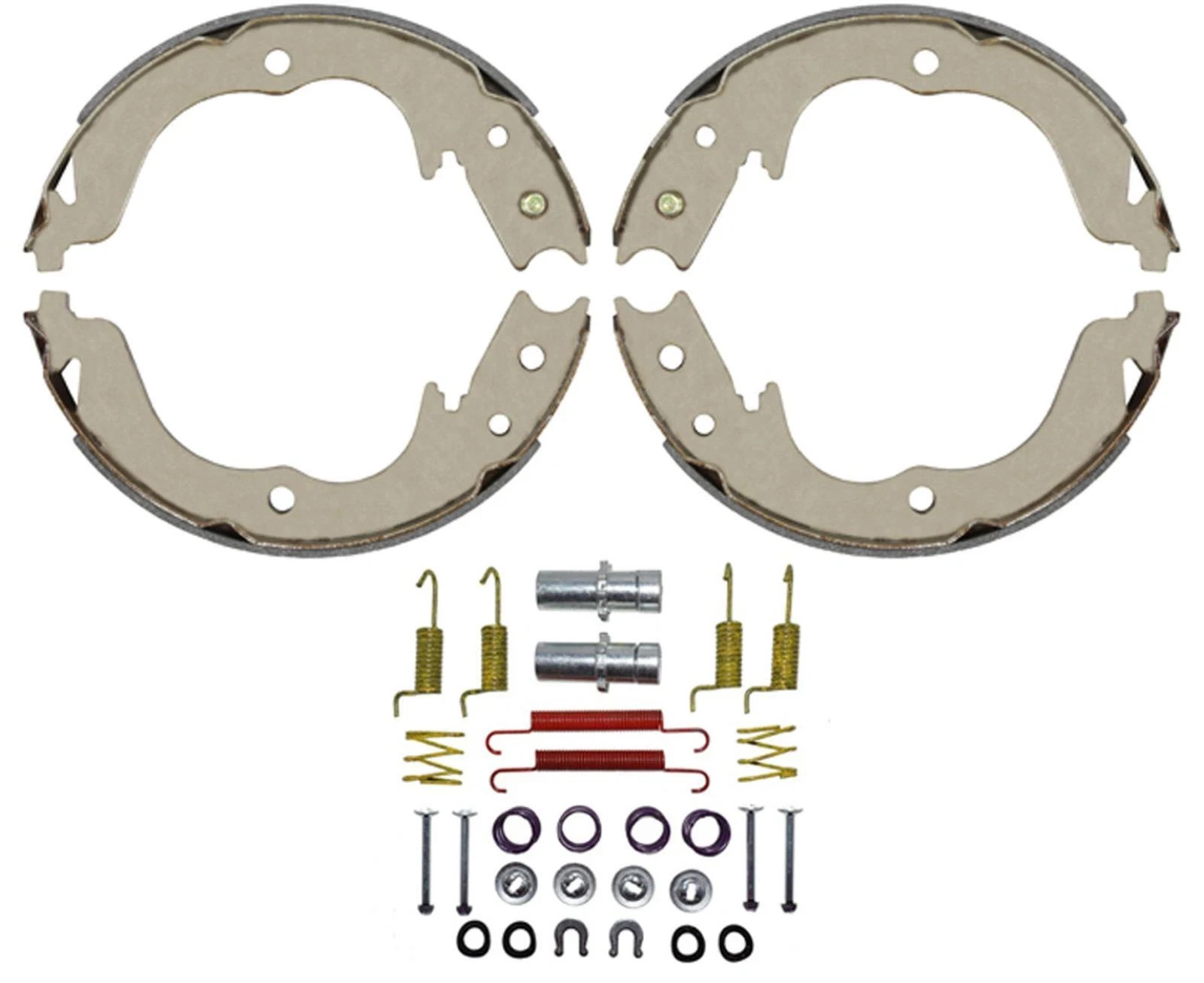 Emergency Parking Brake Shoe & Hardware Kit For SCION TC 2005-2010 Emergency Parking Brake Shoe & Hardware Kit For SCION TC 2005-2010
