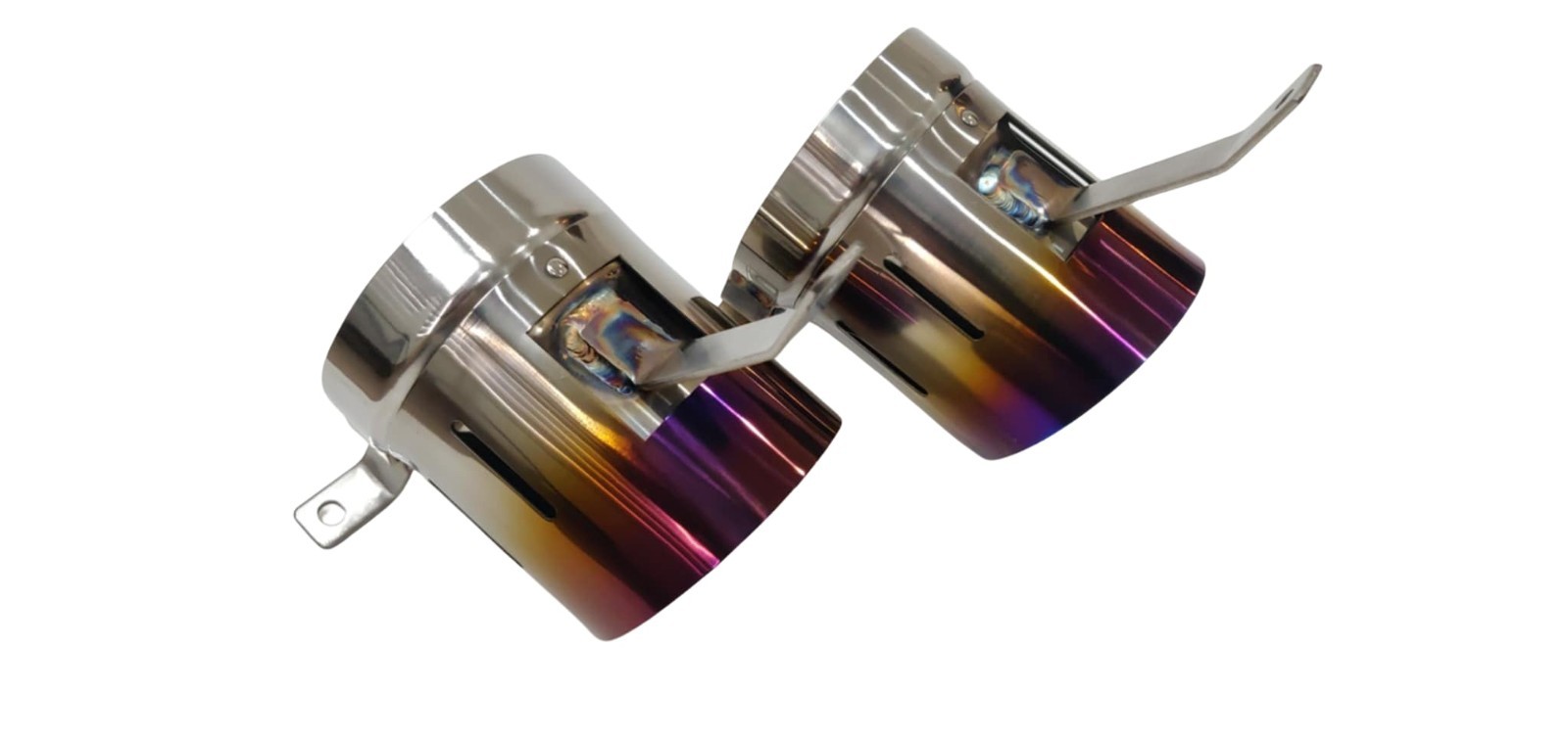 Fit Ferrari 488 GTB Spider 16-19 Top Speed Pro-1 Titanium Exhaust Upgrade Tips P