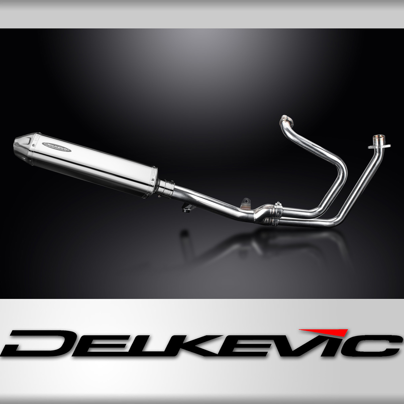 Honda NT650V Deauville 98-01 Delkevic 2-1 Exhaust 17\