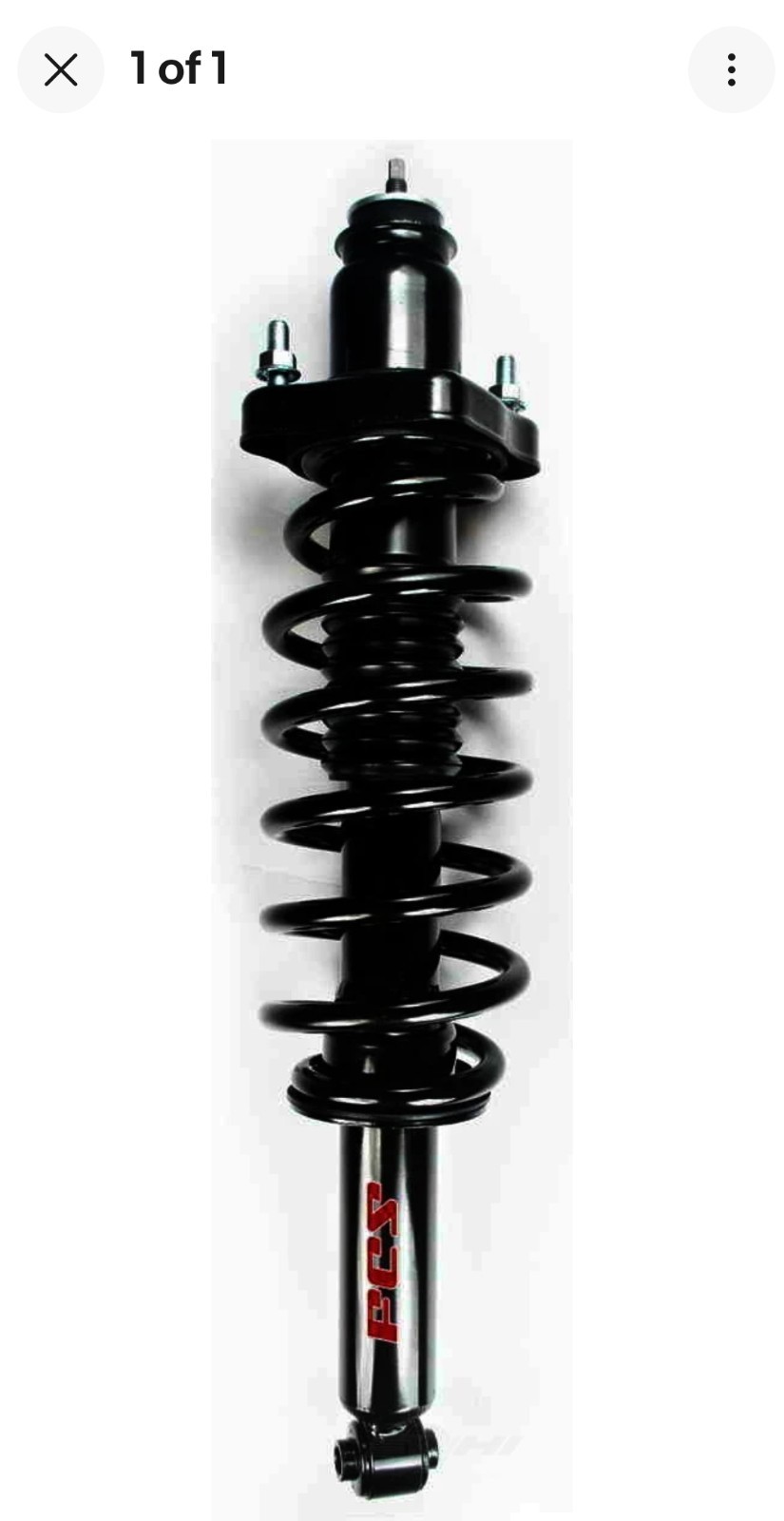 Suspension Strut and Coil Spring Assembly FCS 1345683 Suspension Strut and Coil Spring Assembly FCS 1345683