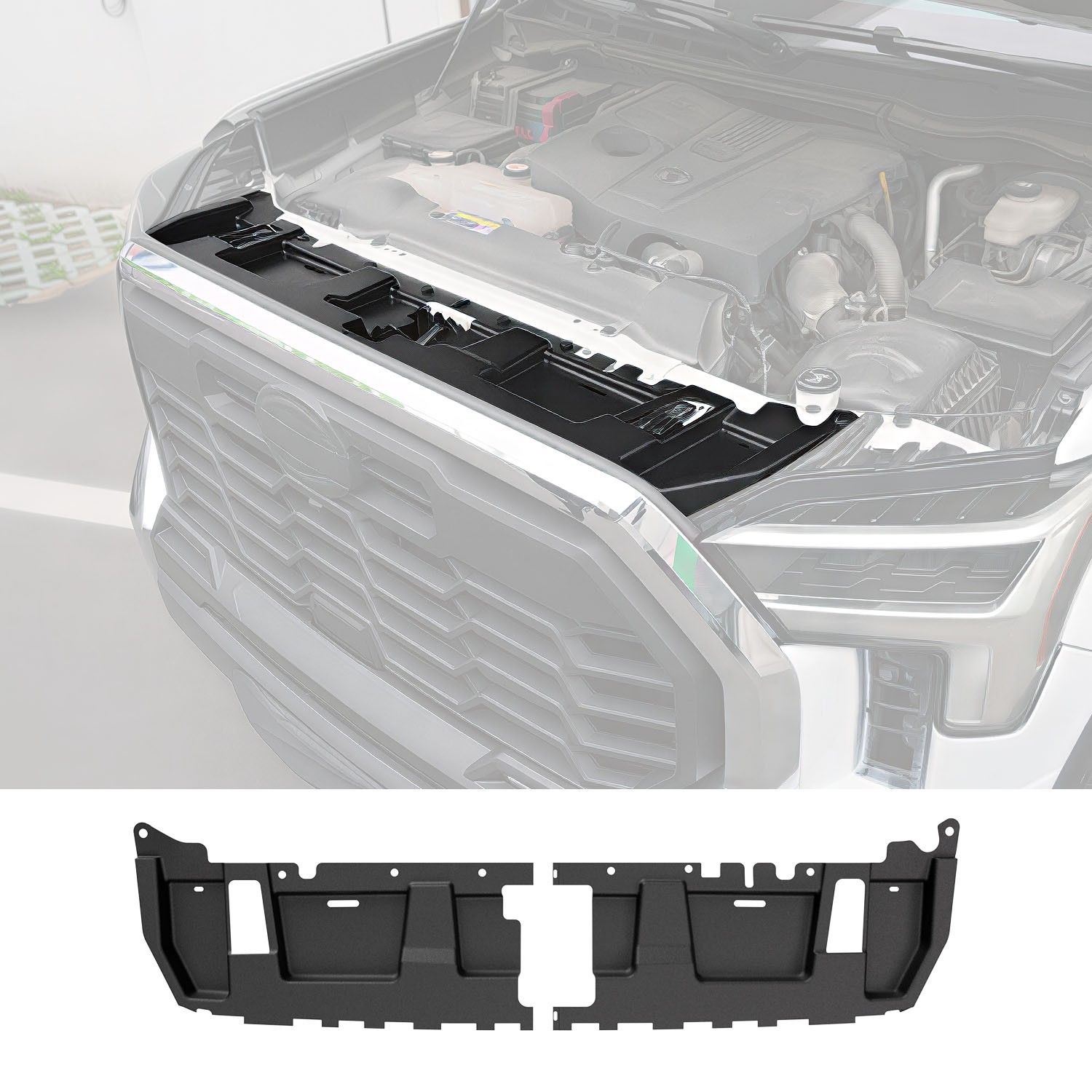 For 2022-2026 Toyota Tundra Front Upper Radiator Support Cover Upper Radiator