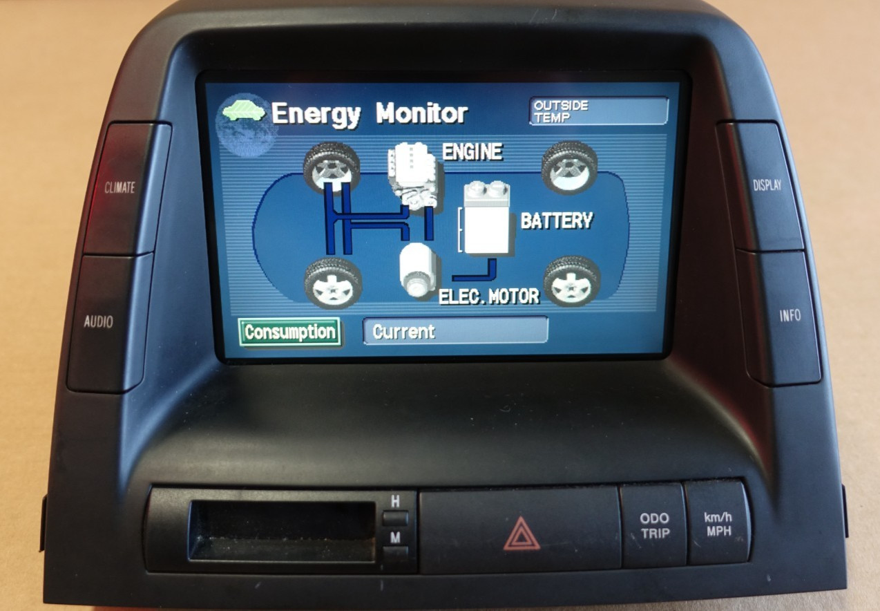 TESTED REFURBISHED 2007 Toyota Prius Radio SCREEN Info Display 86110-47081 OEM TESTED REFURBISHED 2007 Toyota Prius Radio SCREEN Info Display 86110-47081 OEM