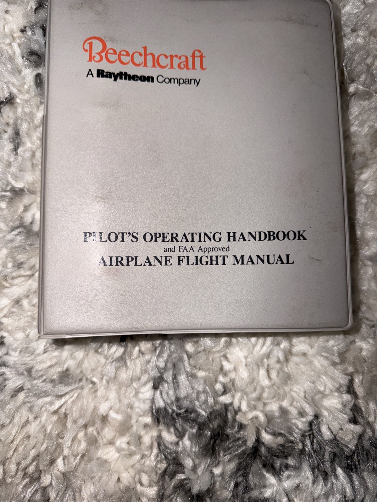 Beechcraft Barron 58 Pilot's Operating Handbook FAA Approved Flight Manual 1983 Beechcraft Barron 58 Pilot's Operating Handbook FAA Approved Flight Manual 1983