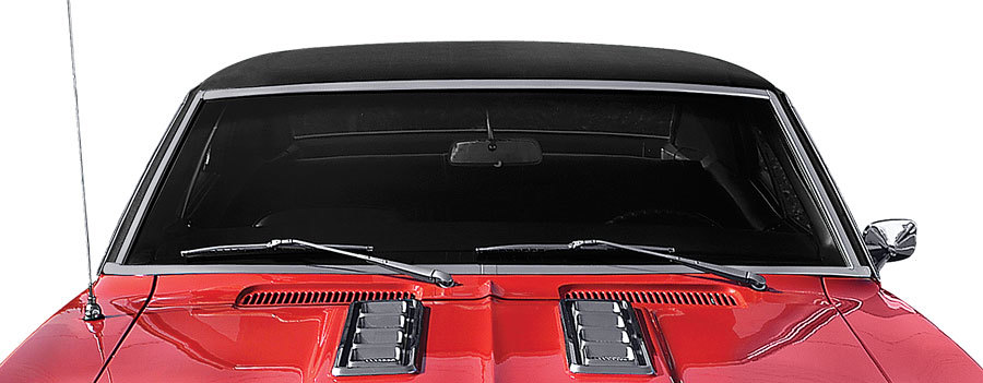 OER 5 Piece Windshield Molding Set 1967-1969 Pontiac Firebird and Chevy Camaro
