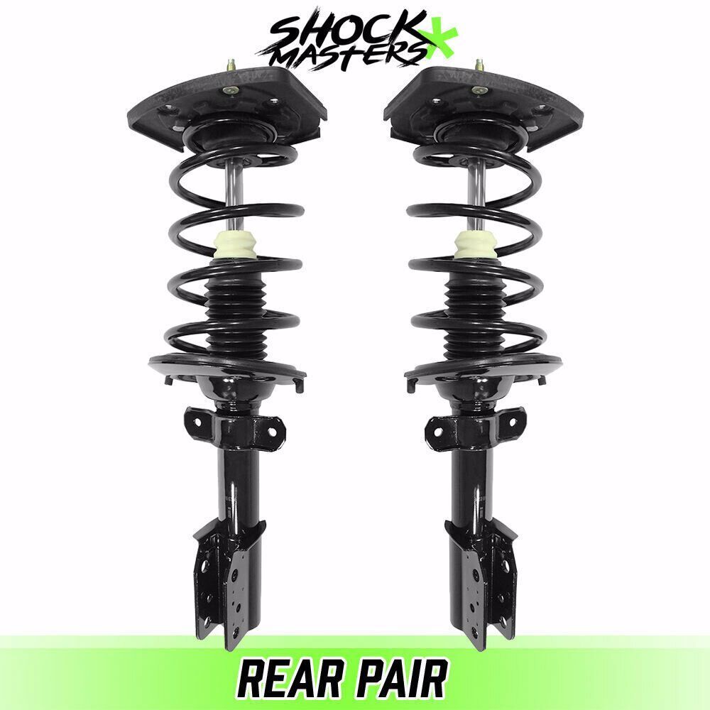 Rear Pair Complete Struts & Coil Springs for 2014-2016 Chevrolet Impala Limited