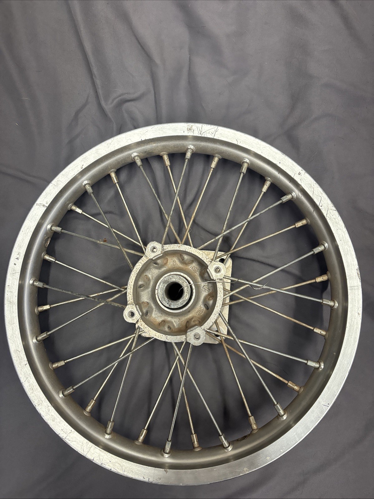 GREAT CONDITION USED 2007–2026 HONDA CRF 150R REAR WHEEL 42650-KSE-670  GREAT CONDITION USED 2007–2026 HONDA CRF 150R REAR WHEEL 42650-KSE-670 