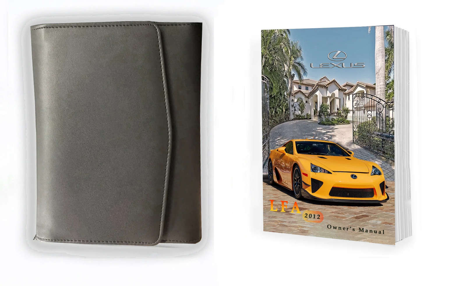 2012 Lexus LFA Owner Manual Car Glovebox Book