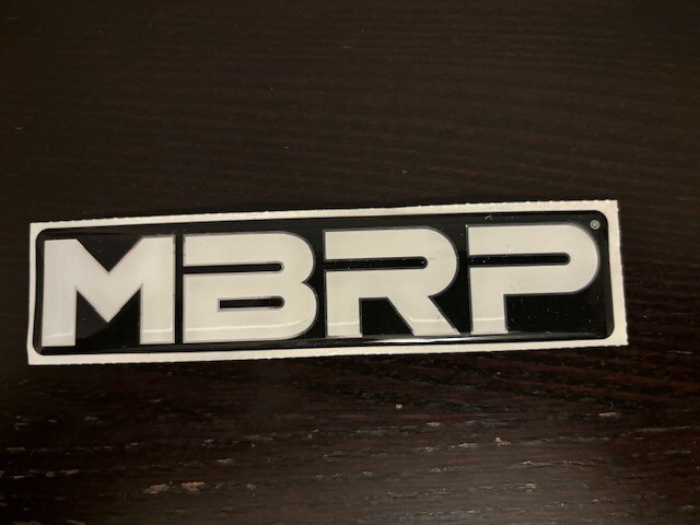MBRP POWERSPORTS RAISED LETTERING STICKER RACING SCORE BAJA 1000 NORRA BITD MBRP POWERSPORTS RAISED LETTERING STICKER RACING SCORE BAJA 1000 NORRA BITD