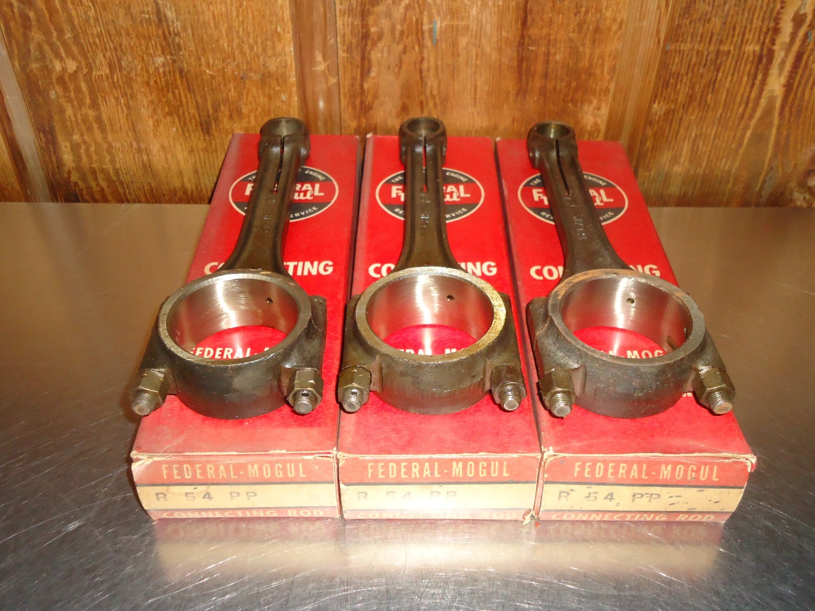 Rebuilt Engine Connecting Rod Lot R54PP 1947 1948 Studebaker 6-Cylinder 517924 Rebuilt Engine Connecting Rod Lot R54PP 1947 1948 Studebaker 6-Cylinder 517924