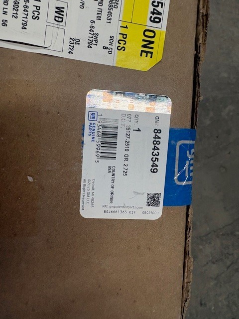 Driver Side Daytime Running Lamp - GM (84843549) 2019-2025 Malibu Driver Side Daytime Running Lamp - GM (84843549) 2019-2025 Malibu