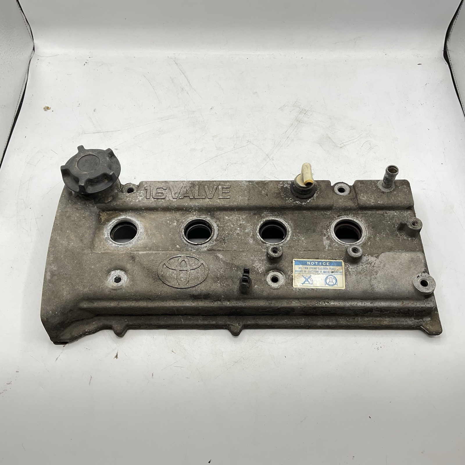 1997 Toyota Tercel 1.5L Valve Cover OEM 4 Cylinder 1.5 Liter Aluminum Cover 5EFE 1997 Toyota Tercel 1.5L Valve Cover OEM 4 Cylinder 1.5 Liter Aluminum Cover 5EFE
