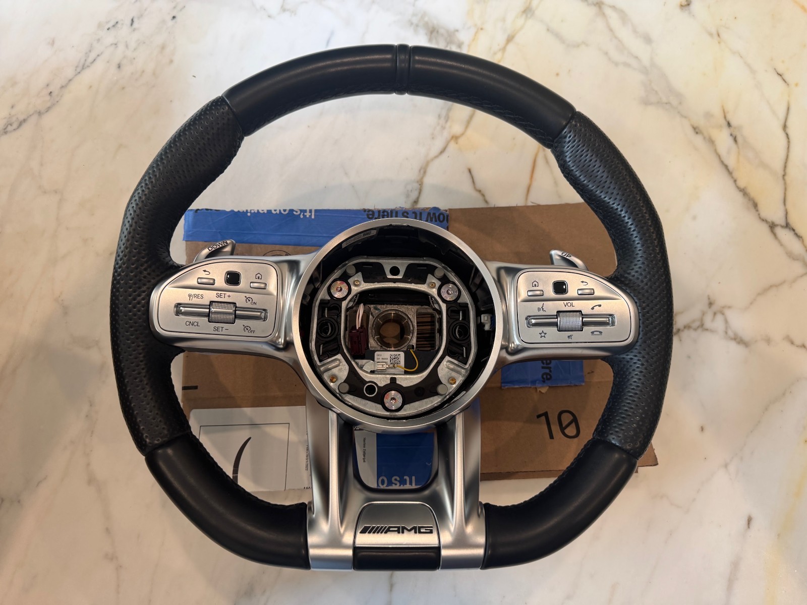 OEM Mercedes AMG Steering Wheel Sport Factory Original OEM Mercedes AMG Steering Wheel Sport Factory Original