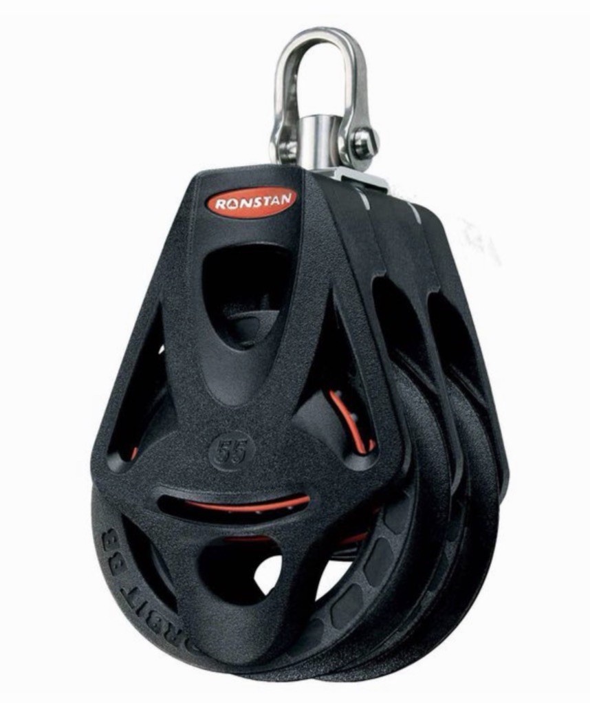 New Ronstan Series 55 BB Double Orbit Block, Swivel RF55210