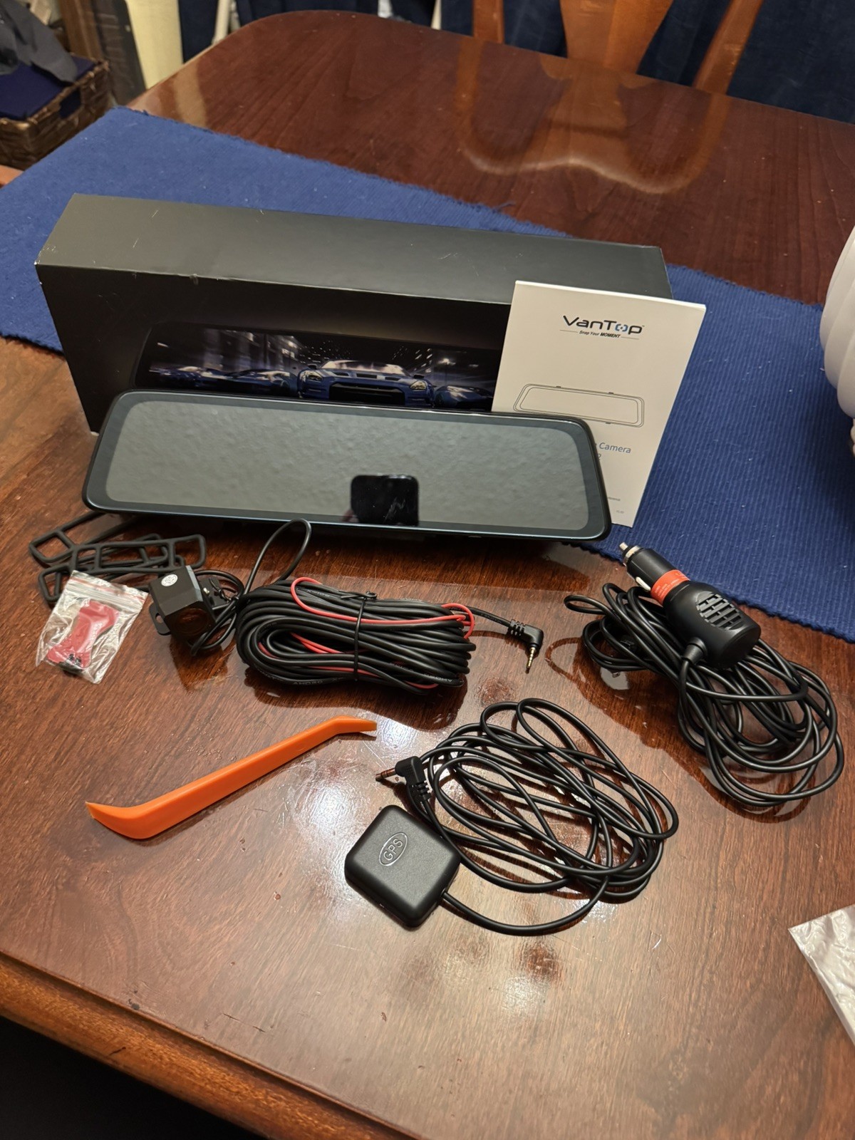 Van Top Discovery H612T 4K Mirror Mounted Dash Camera 12\ Van Top Discovery H612T 4K Mirror Mounted Dash Camera 12\