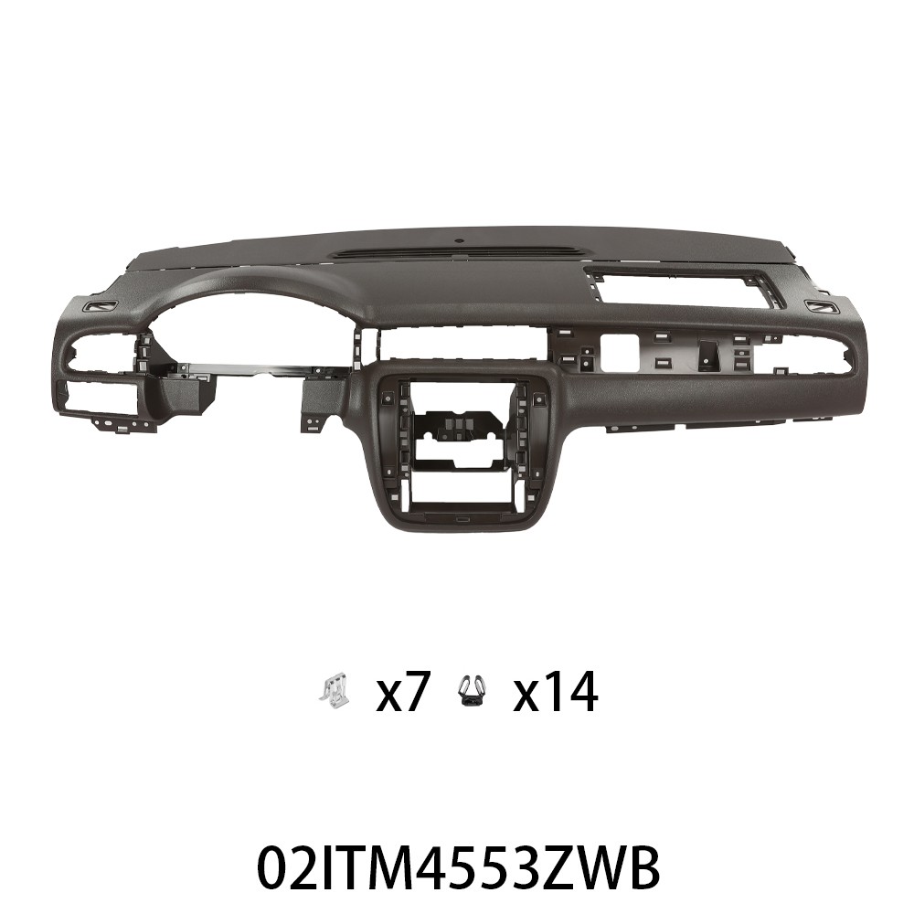 Dashboard Assembly Full Instrument Panel Fits For 2007-2013 Chevy Tahoe Brown