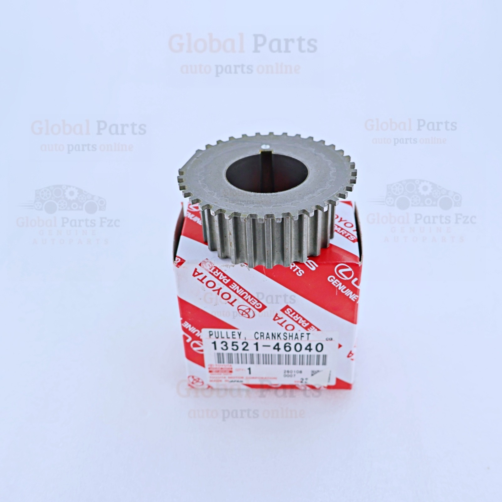 Toyota OEM PULLEY  CRANKSHAFT 1352146040 13521-46040