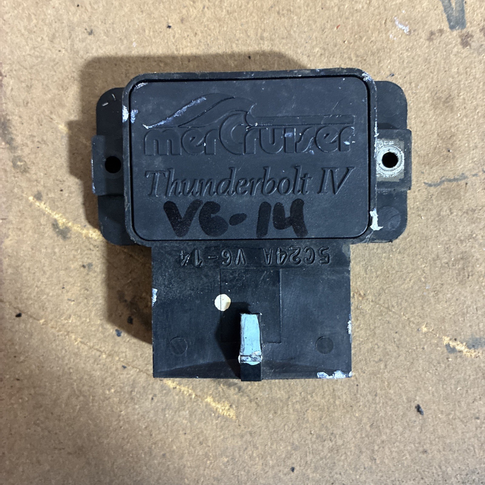 W4bb Mercruiser Thunderbolt IV Ignition Module V6 805361T1 V6-14 W4bb Mercruiser Thunderbolt IV Ignition Module V6 805361T1 V6-14