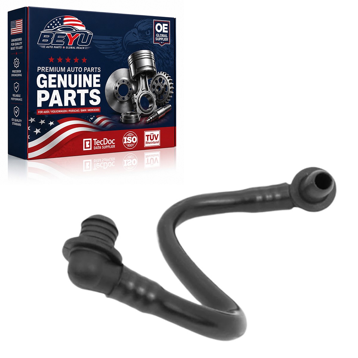 BEYU Brake Booster Vacuum Hose For AUDI A4 8E B6 B7 Avant 00-09 8E0611931AT