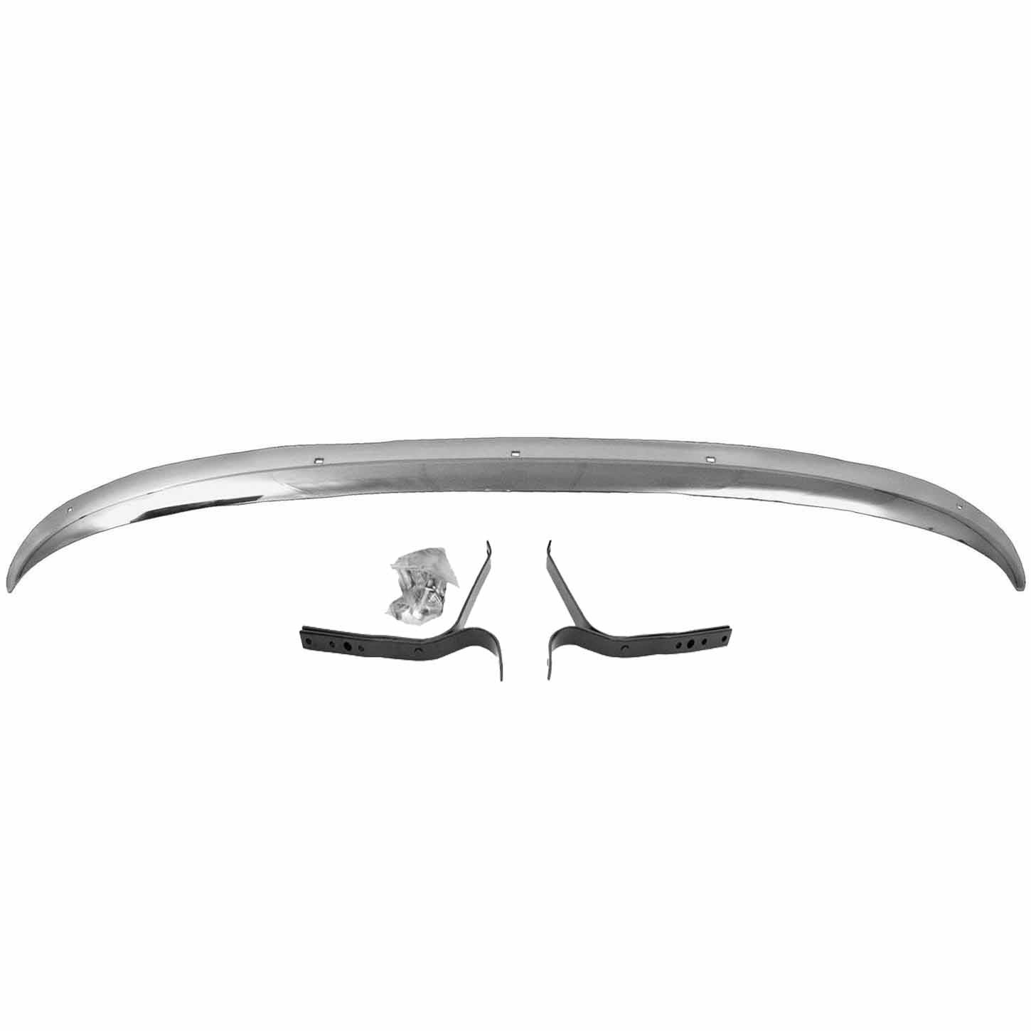 1947-54 Pickup Chrome Bumper and Brackets 1947-54 Pickup Chrome Bumper and Brackets