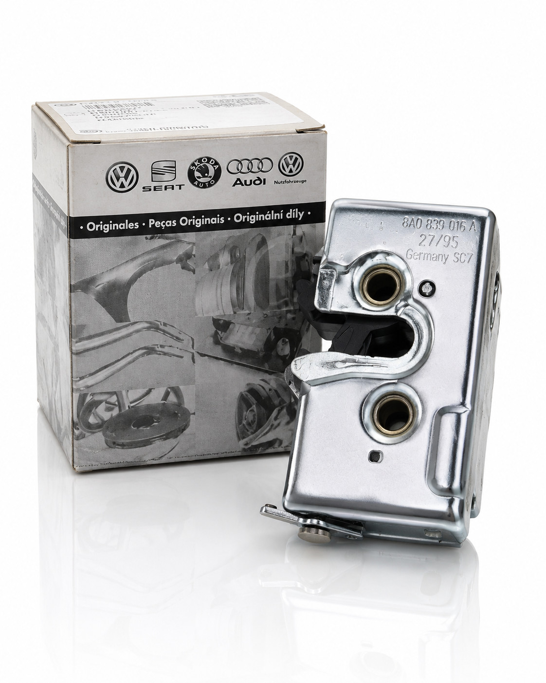 Audi 80 90 Avant Rear Right Door Lock 8A0839016A OEM NEW 1988-1995