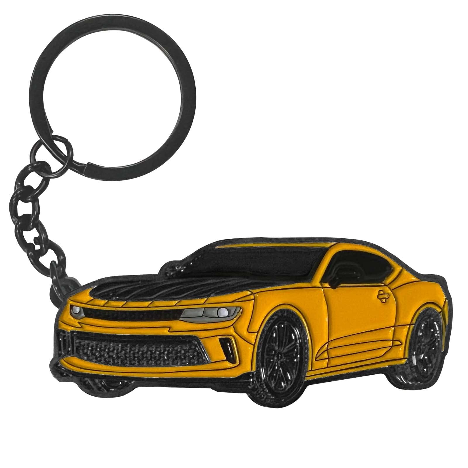 glahorse For Chevy Camaro Keychain,For General purpose, Yellow glahorse For Chevy Camaro Keychain,For General purpose, Yellow