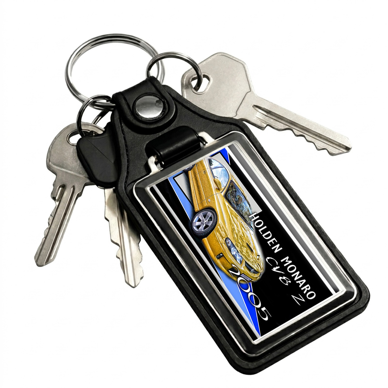 Gold Holden Monaro CV8 Z Design Key Chain Key FOB Key Ring Gold Holden Monaro CV8 Z Design Key Chain Key FOB Key Ring