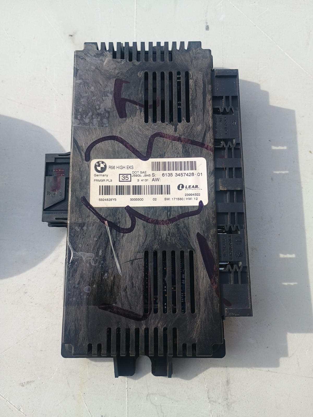 Body Control Module BCM Fits 08-15 MINI COOPER 61353457428 Body Control Module BCM Fits 08-15 MINI COOPER 61353457428