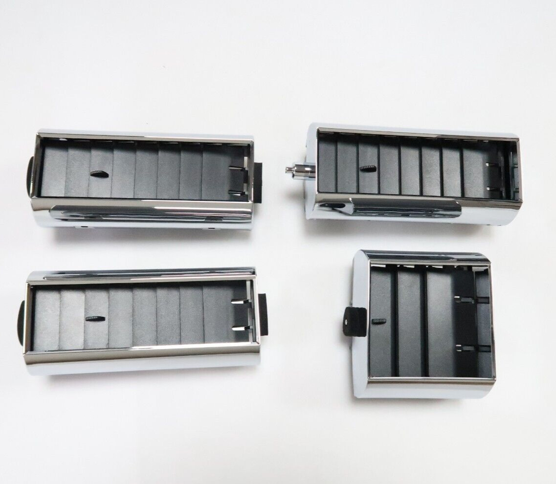 For 1981 1982 1983 1984 1985 1986 1987 Chevy GMC Truck A/C Dash Vent Set 4pcs For 1981 1982 1983 1984 1985 1986 1987 Chevy GMC Truck A/C Dash Vent Set 4pcs