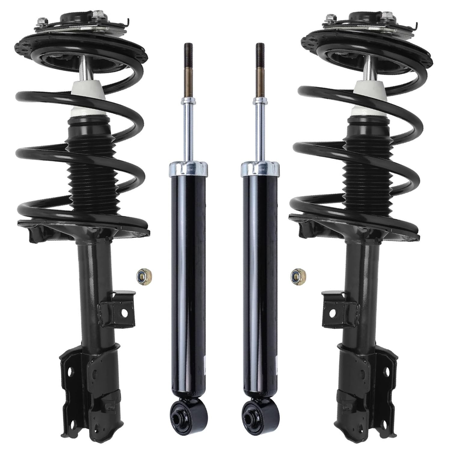 4AQ54348 4pc Front Struts Rear Shocks Suspension Kit Fits 2003-2008 INFINITI