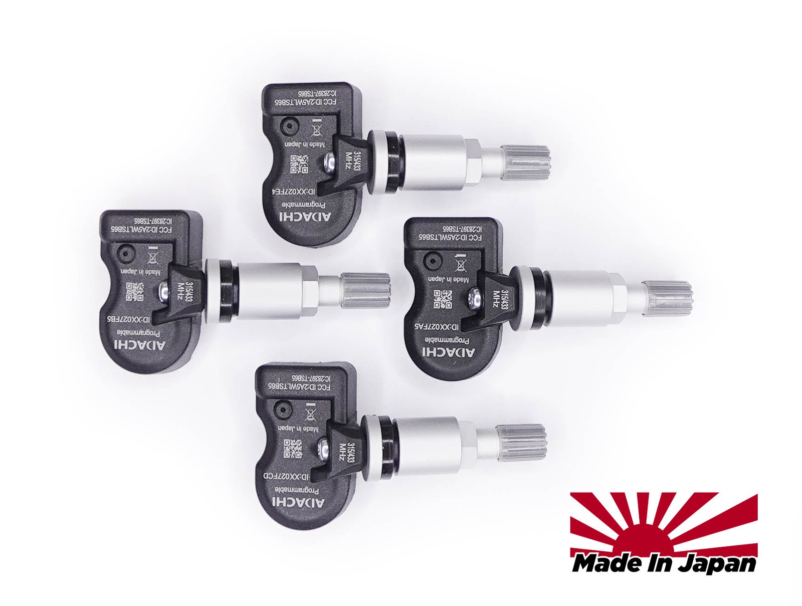 2004 Ferrari 550 Maranello Evoluzione AD1 TPMS Set x4
