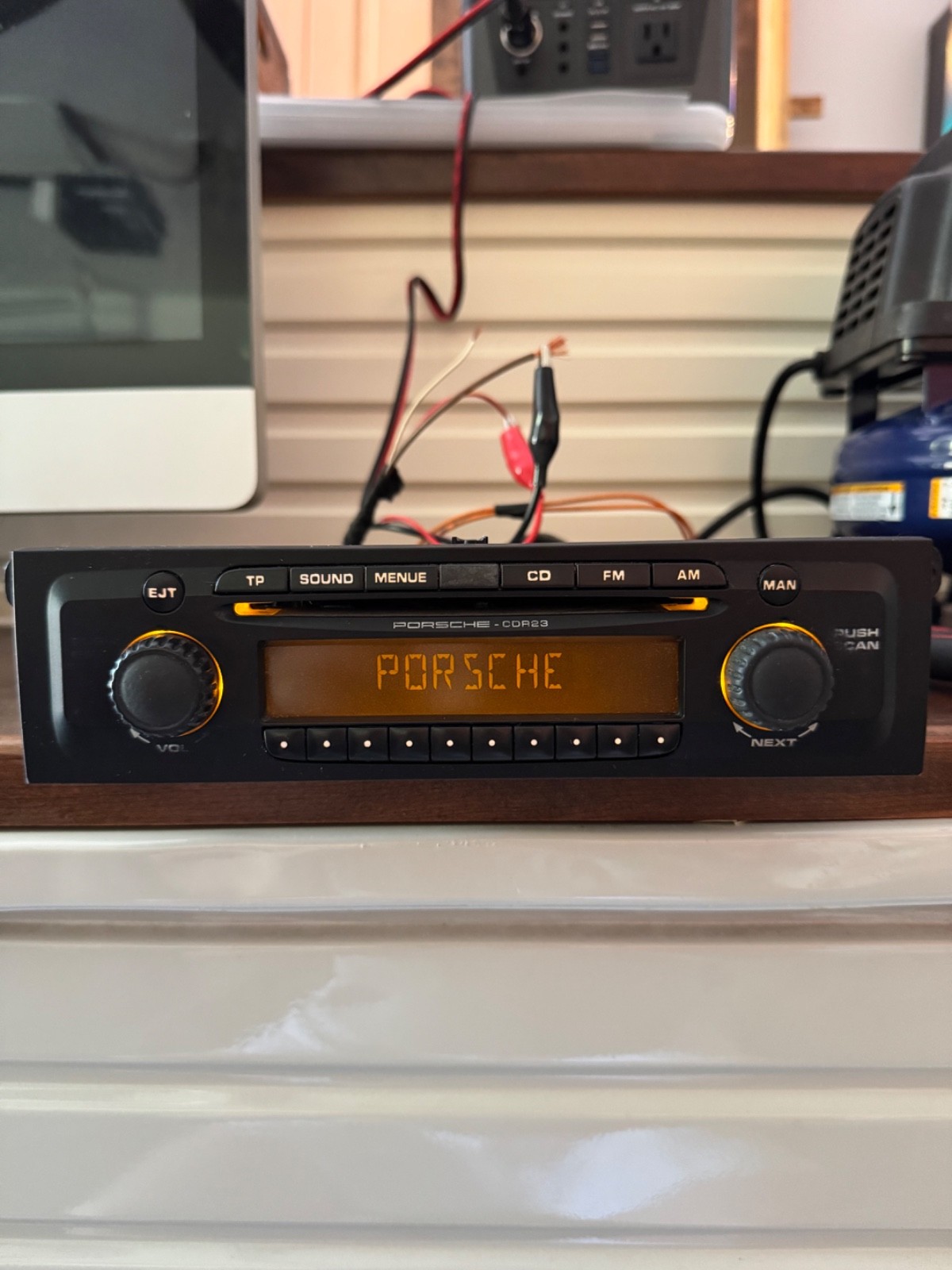 Porsche CDR23 Cayenne radio CDR 23 E1 BE 6627 7L5.035.186C