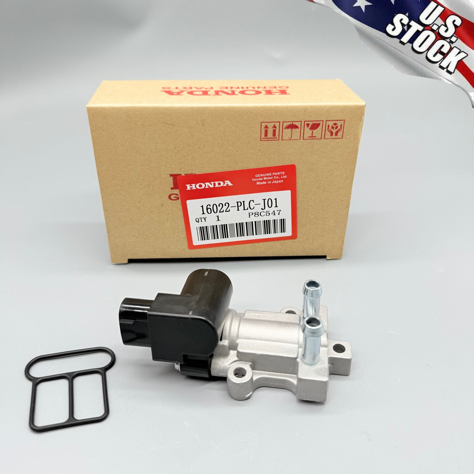 16022-PLC-J01 IAC Idle Air Control Valve For 2001-2005 Honda Civic 1.7L NEW