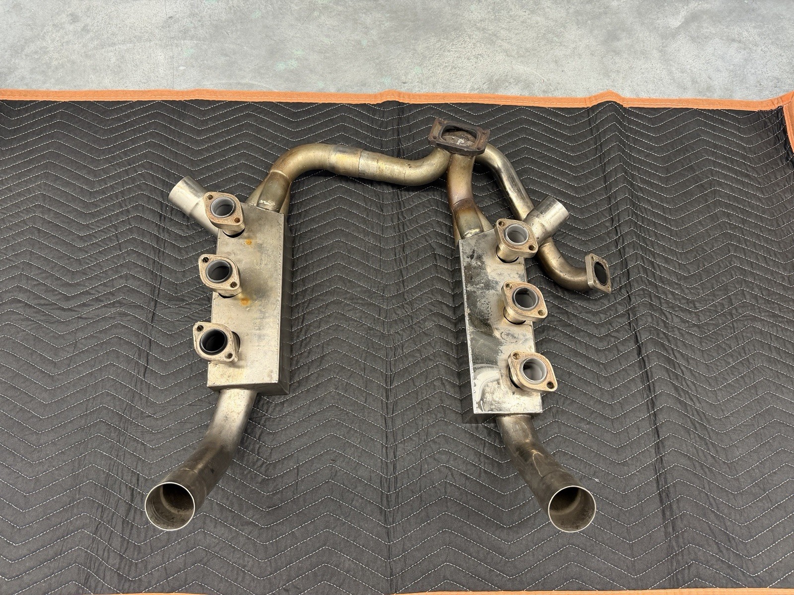 Porsche 911 930 Turbo Headers with Heat Exchangers 1976 - 1989 Porsche 911 930 Turbo Headers with Heat Exchangers 1976 - 1989