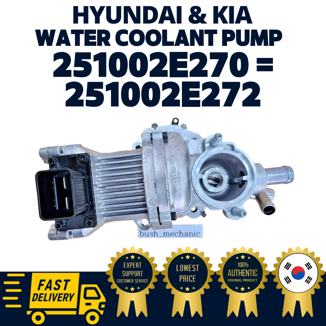 GENUINE OEM Hyundai Kia Water Coolant Pump Assy 251002E272 Sonata Optima Hybrid