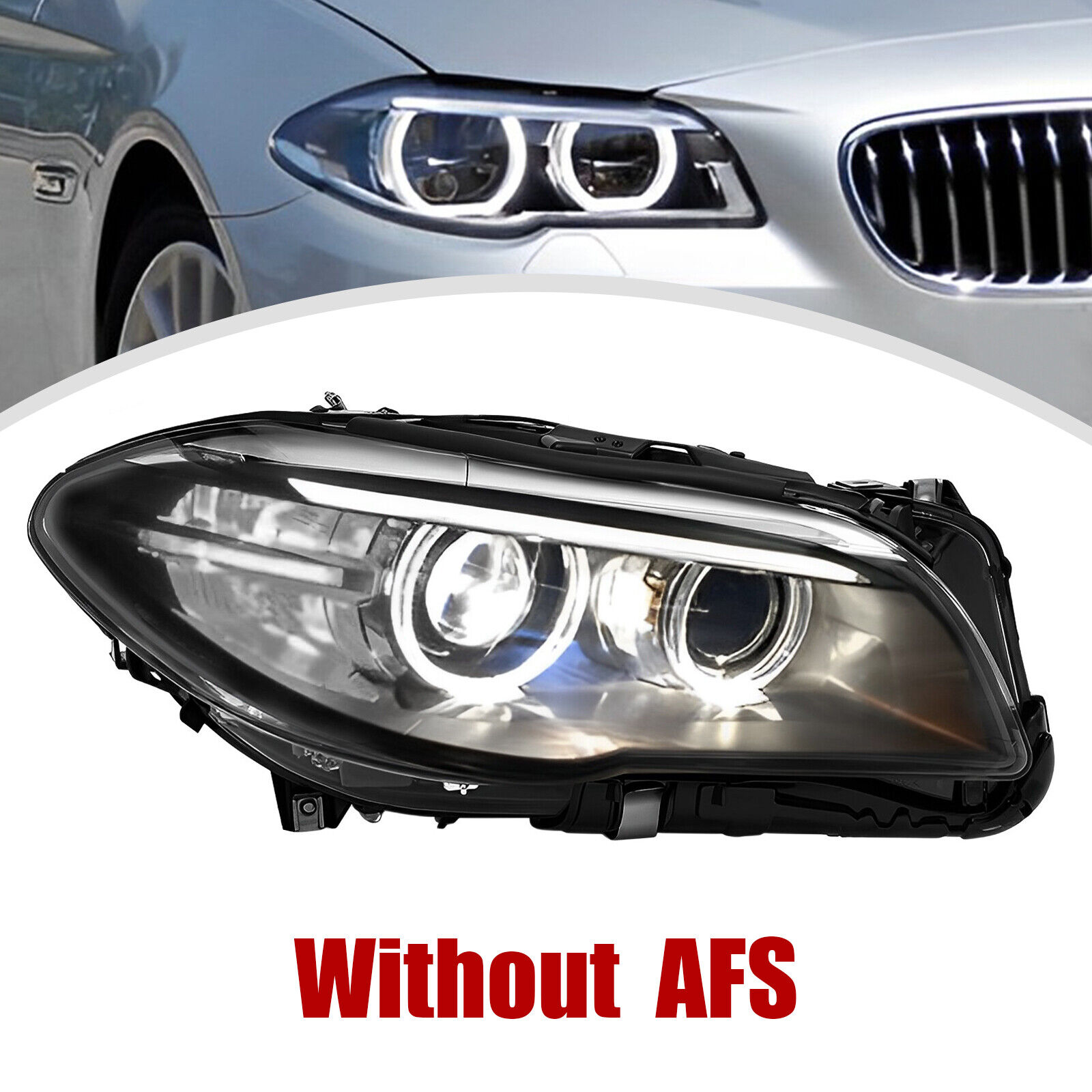Xenon Headlight For 2014-2017 BMW 5 Series F10 HID Headlamp Right Side