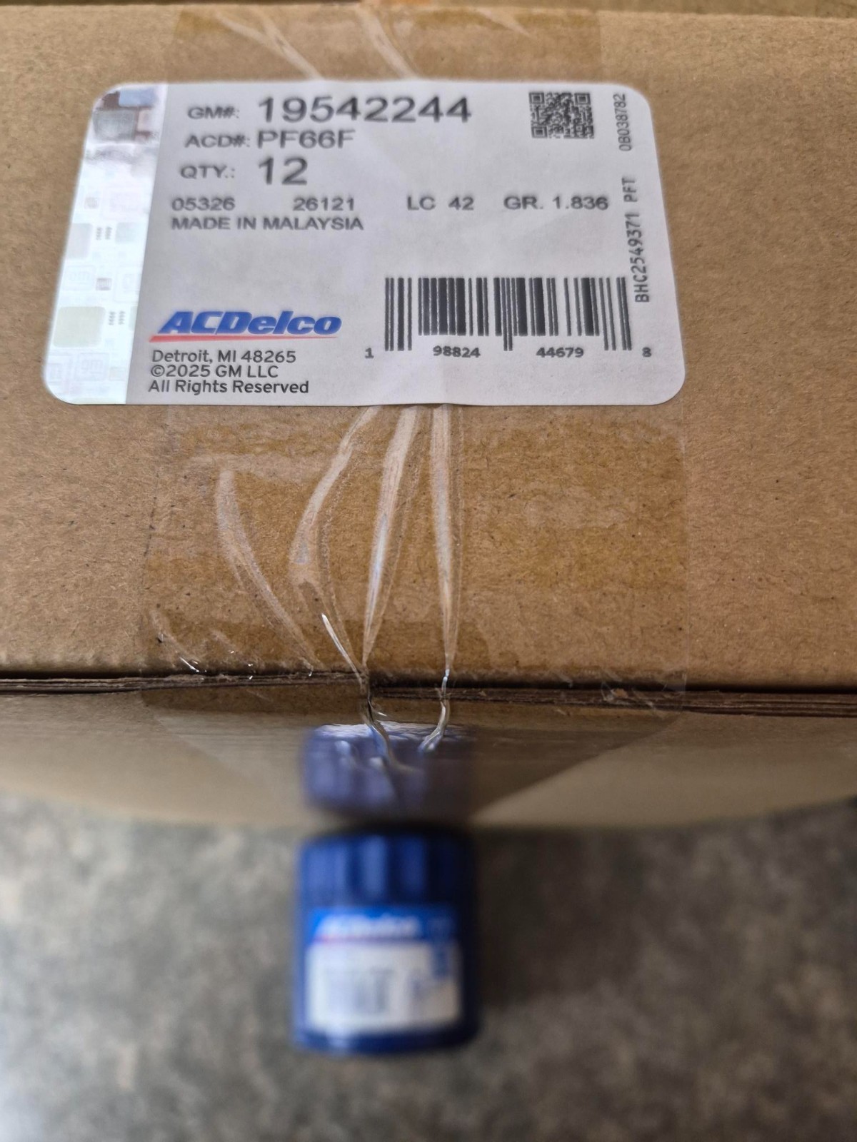 12 NEW PF66 Genuine GM ACDelco Oil Filter  12727115 12735608 19458926 19542244