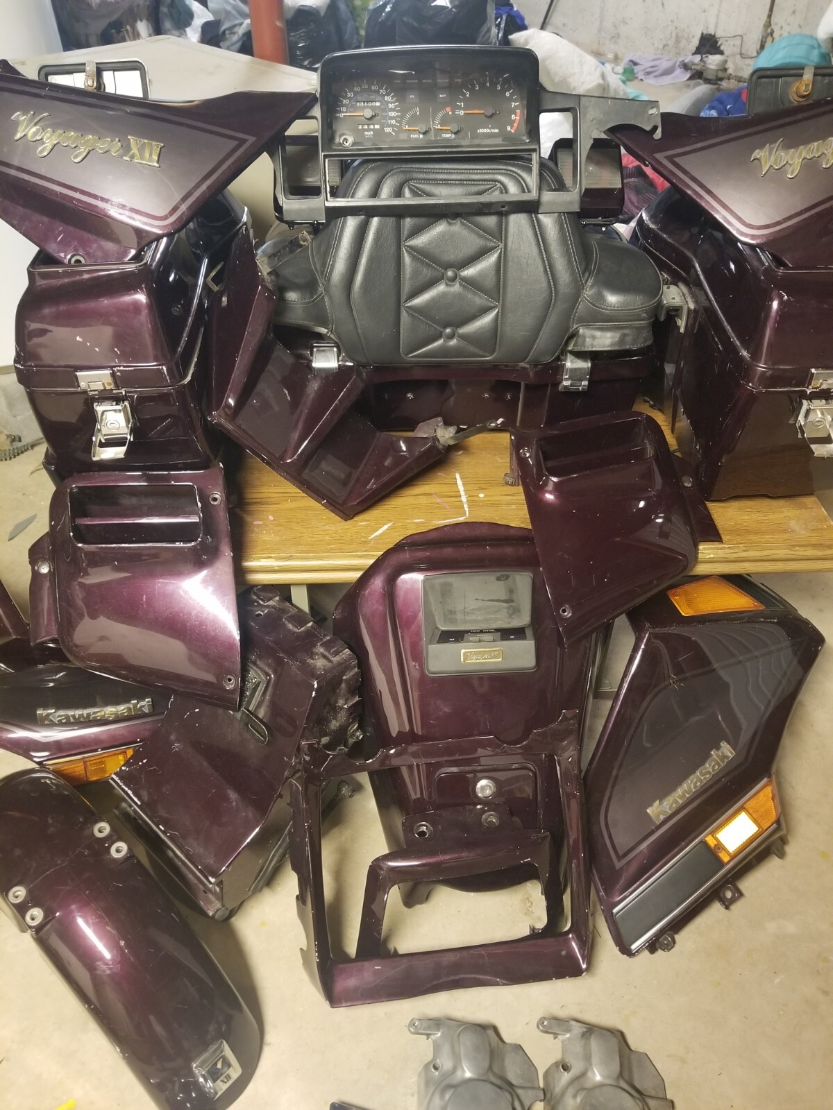 1986–2003 Kawasaki Voyager XII Motorcycle Parts Lot