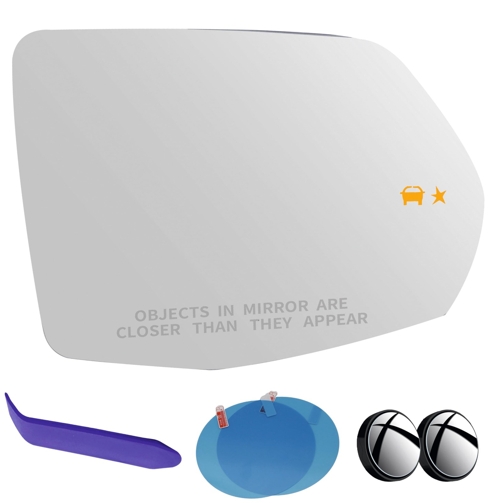 Passenger Side Mirror Glass Compatible with Blazer XT4 XT5 XT6 Prologue ZDX Passenger Side Mirror Glass Compatible with Blazer XT4 XT5 XT6 Prologue ZDX