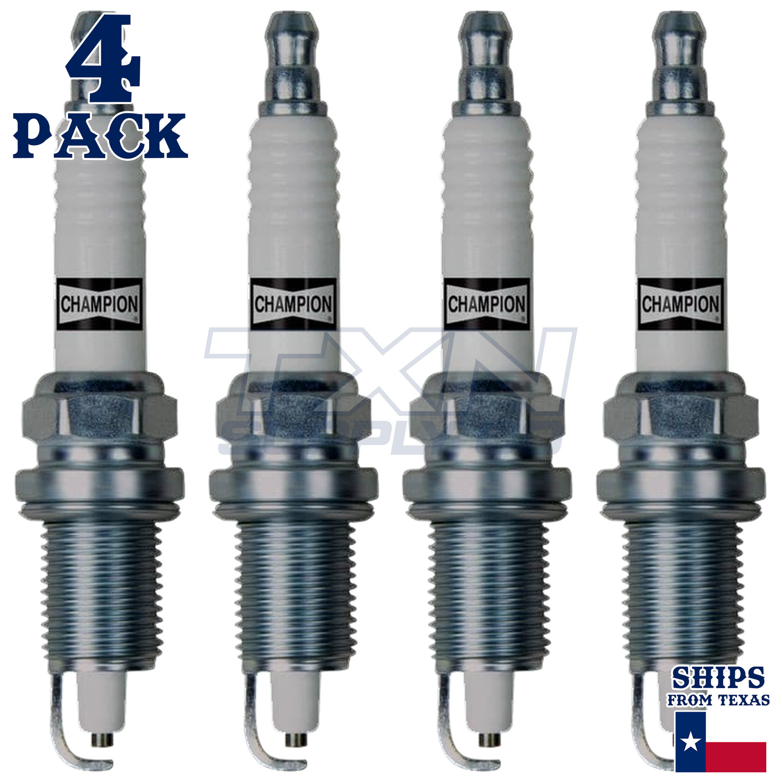 Champion 3034 Spark Plugs 4 Pack