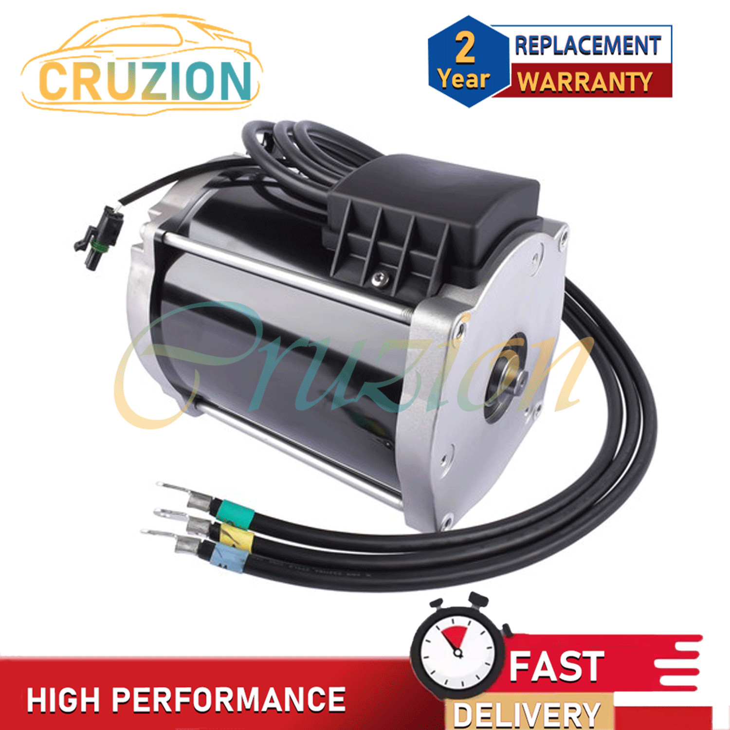 Fits EzGo 2008-Up Electric RXV 2FIVE Golf Carts AC Drive Motor 48V 611355 671143