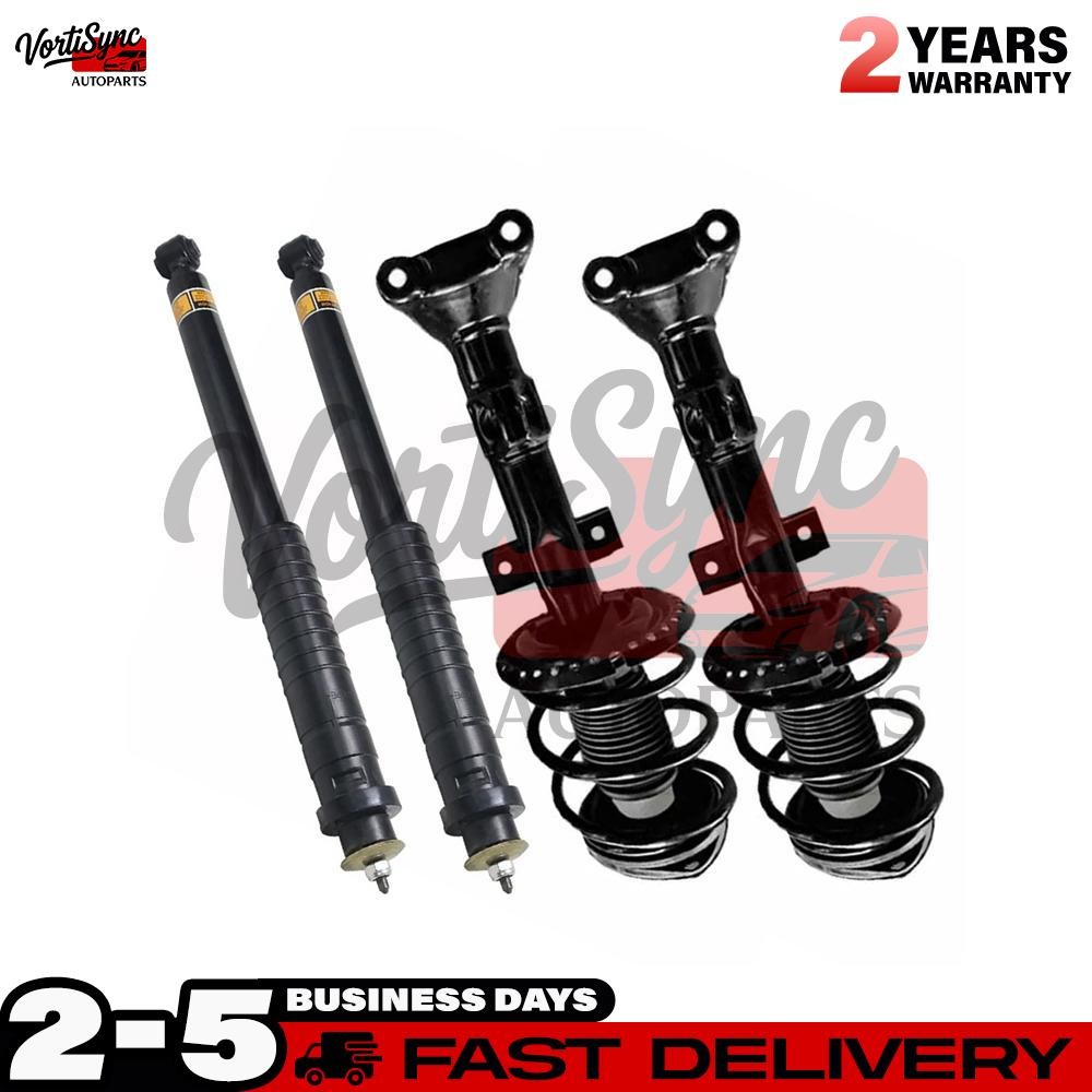 Front Rear Shock Struts Assys For Mercedes W171 R171 SLK280 SLK300 SLK55 AMG